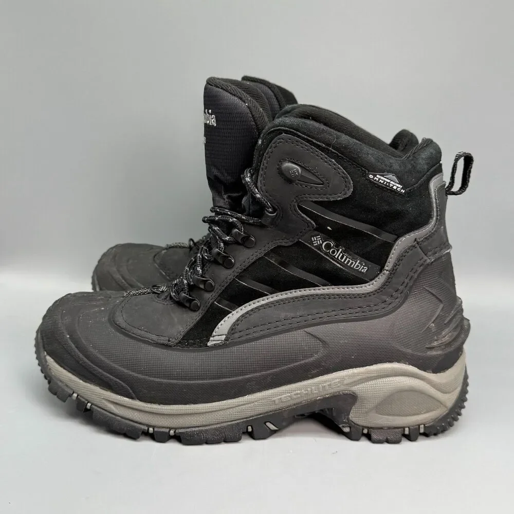 Columbia Omni-Tech 200 Gram Men's 11 Black Insulated Waterproof Winter Boots